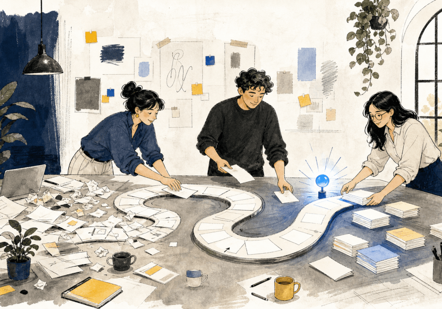 startups ai processen editorial